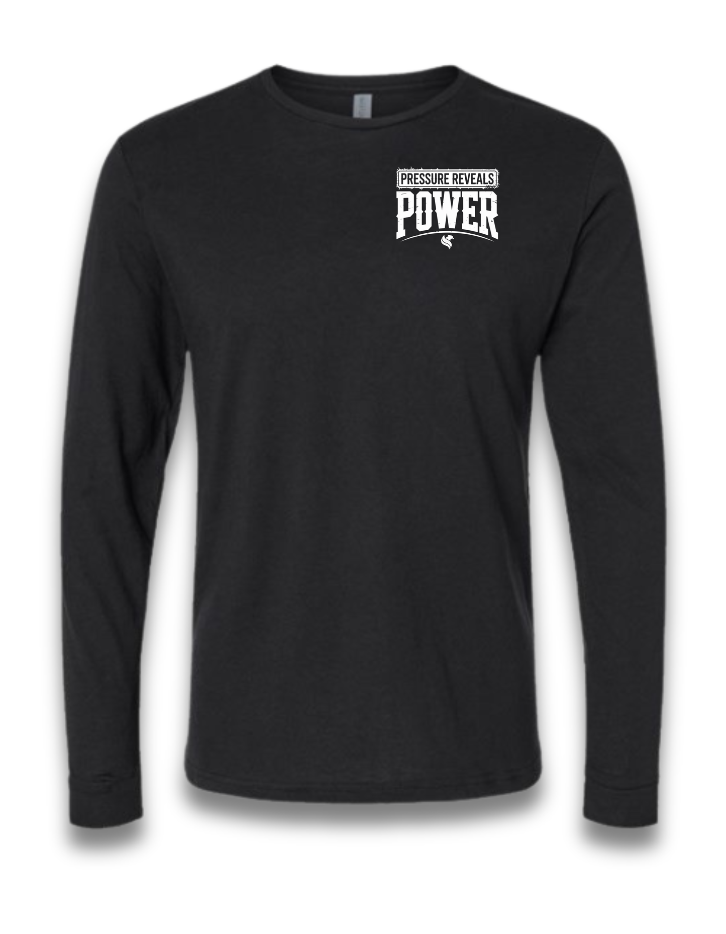 PRESSURE REVEALS POWER (LONG SLEEVE) (Black)
