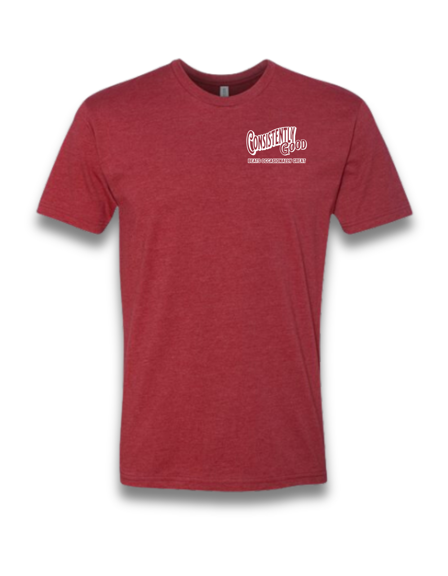 CONSISTENTLY GOOD beats occasionally great (CARDINAL RED)