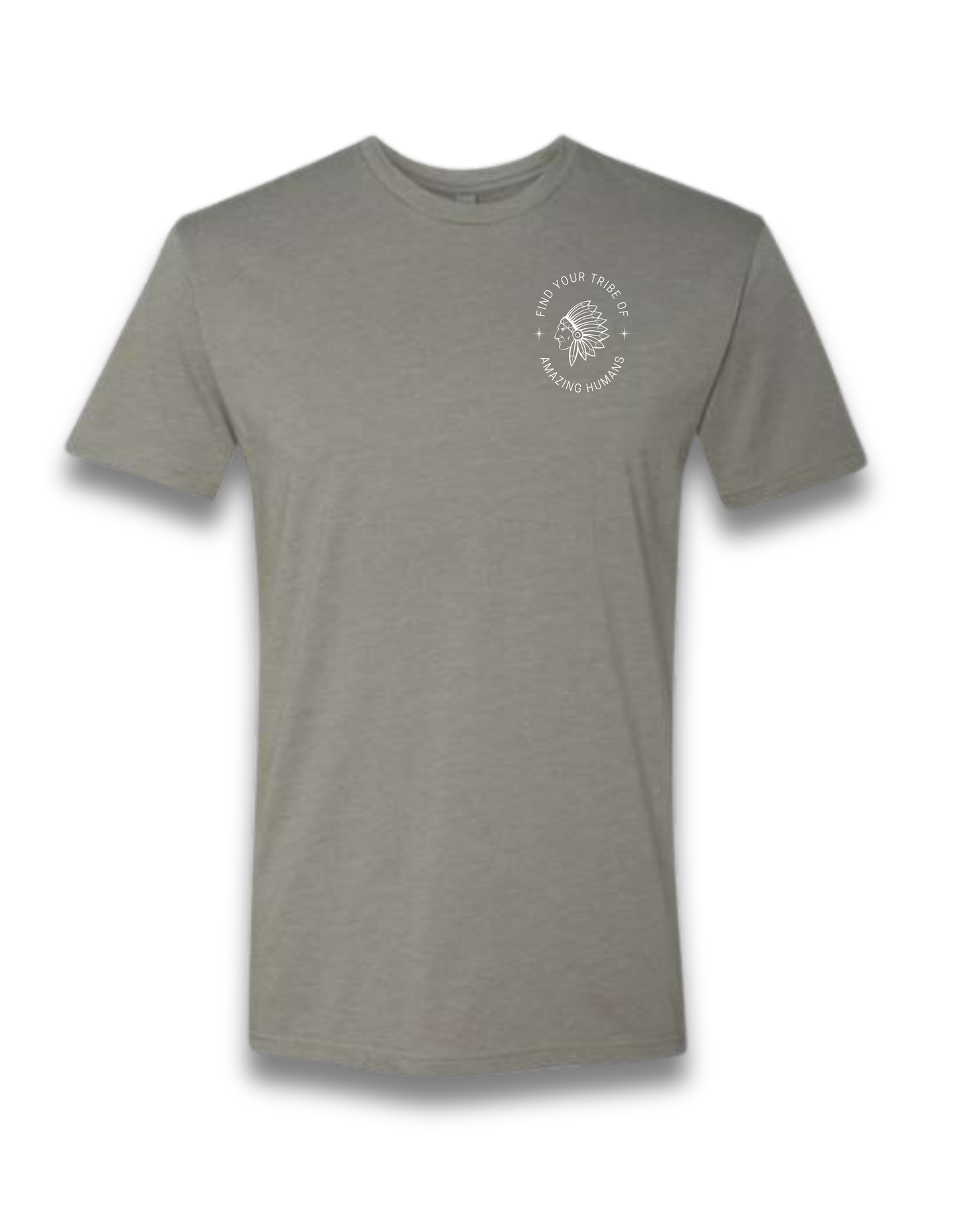 FIND YOUR TRIBE OF AMAZING HUMANS (STONE GREY)