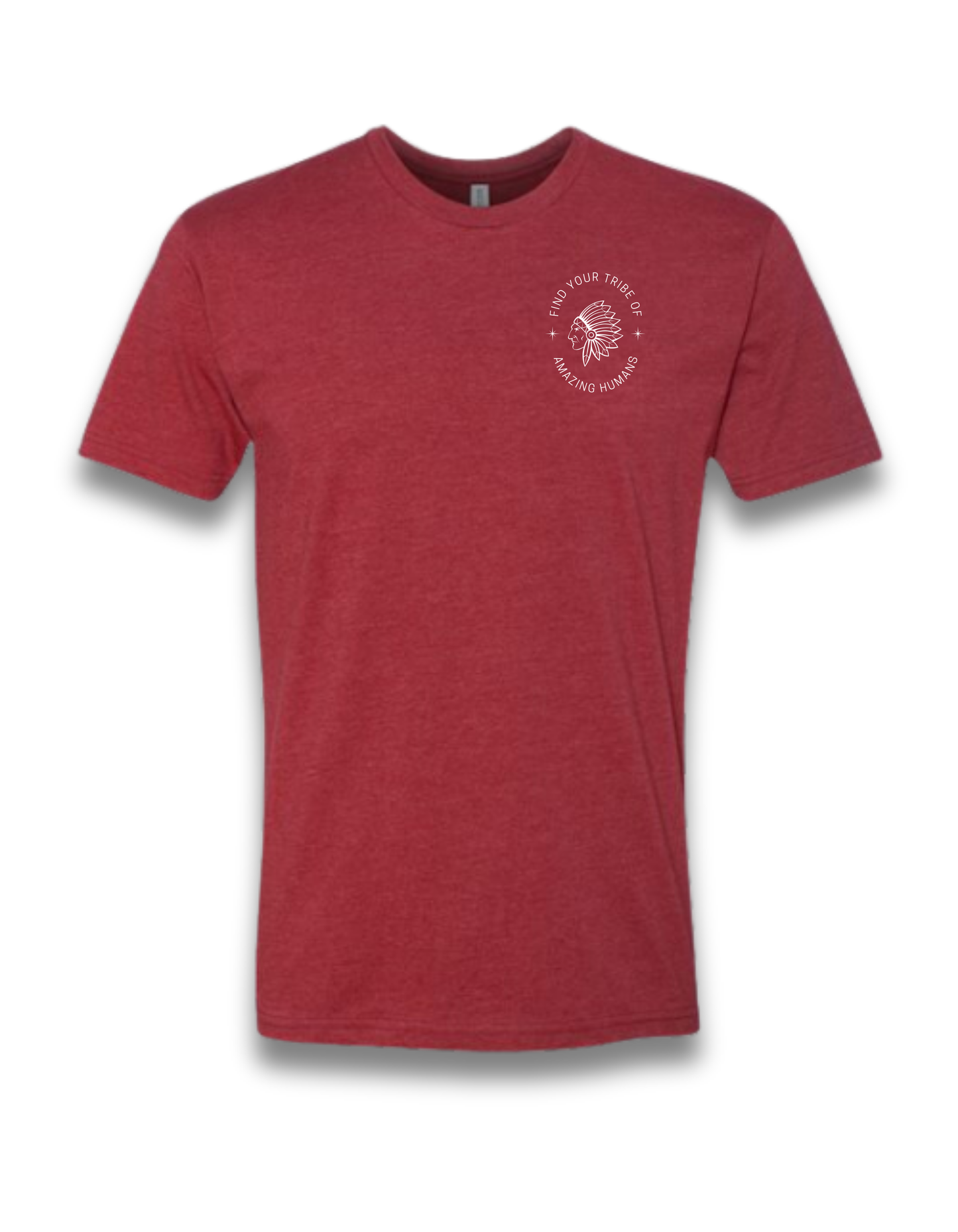 FIND YOUR TRIBE OF AMAZING HUMANS (CARDINAL RED)
