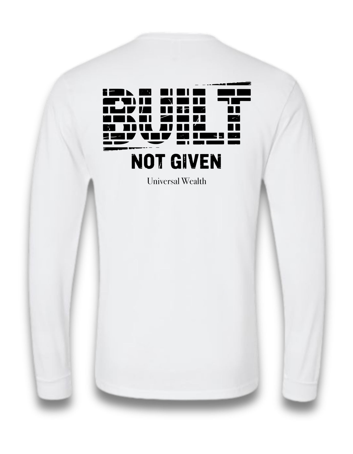 BUILT NOT GIVEN (LONG SLEEVE) (White)