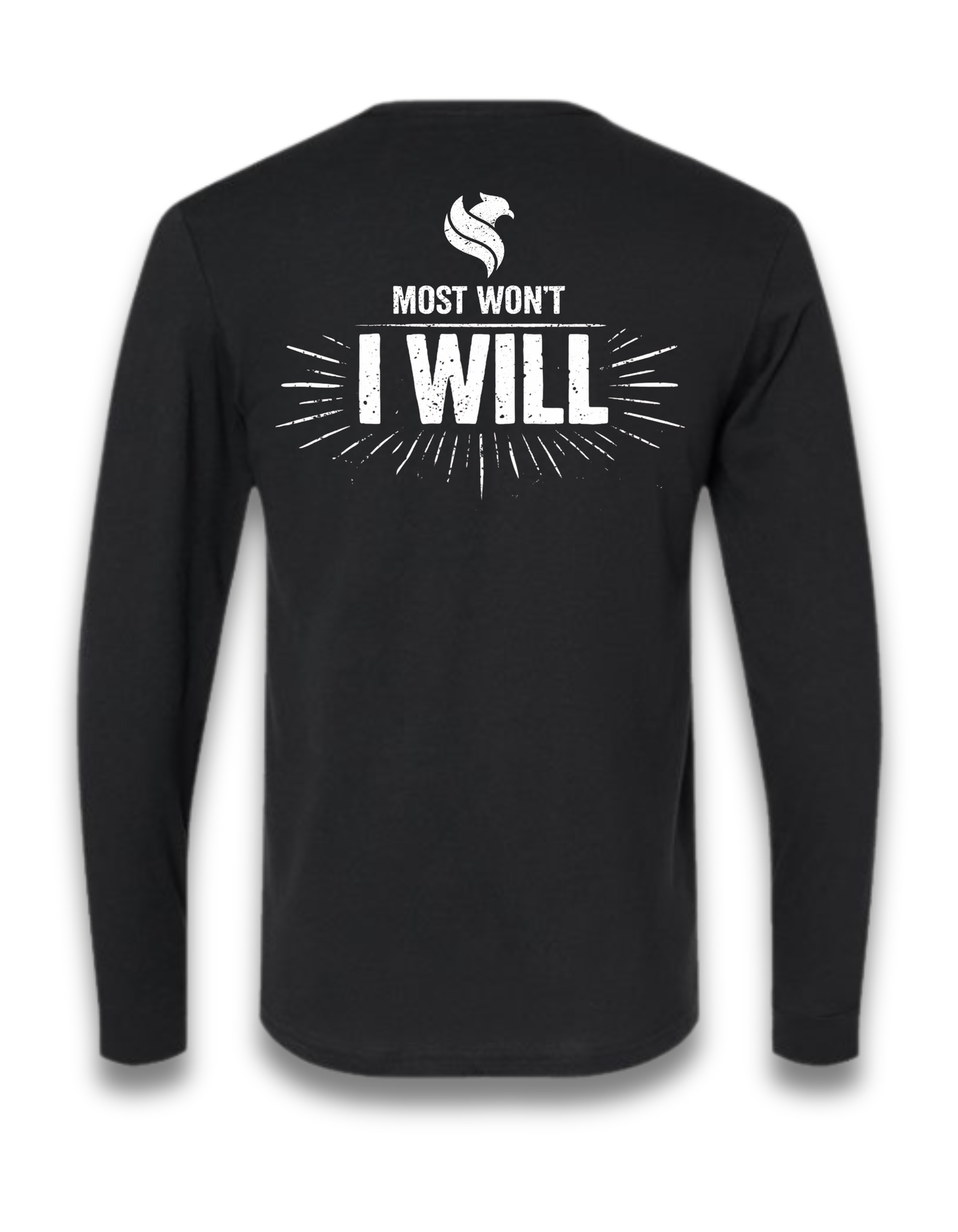MOST WON'T, I WILL (LONG SLEEVE) (Black)