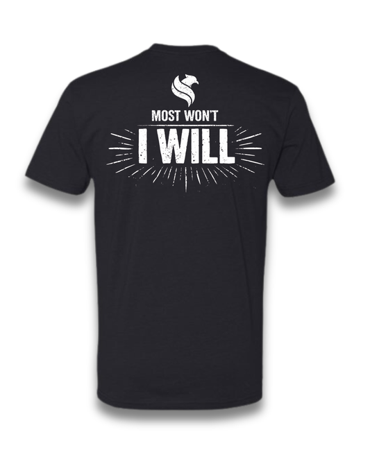 MOST WON'T, I WILL (BLACK)