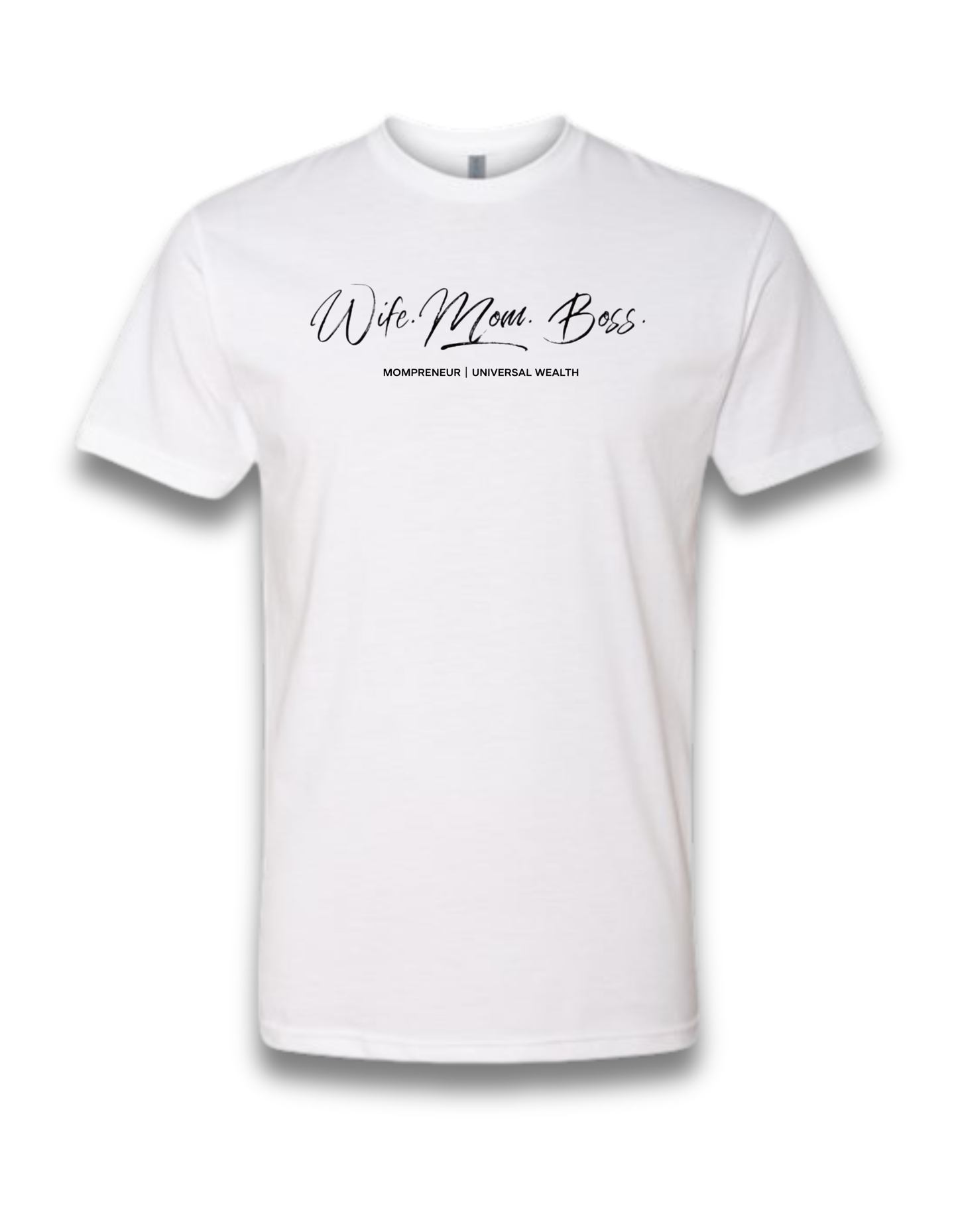 WIFE. MOM. BOSS. (WHITE)