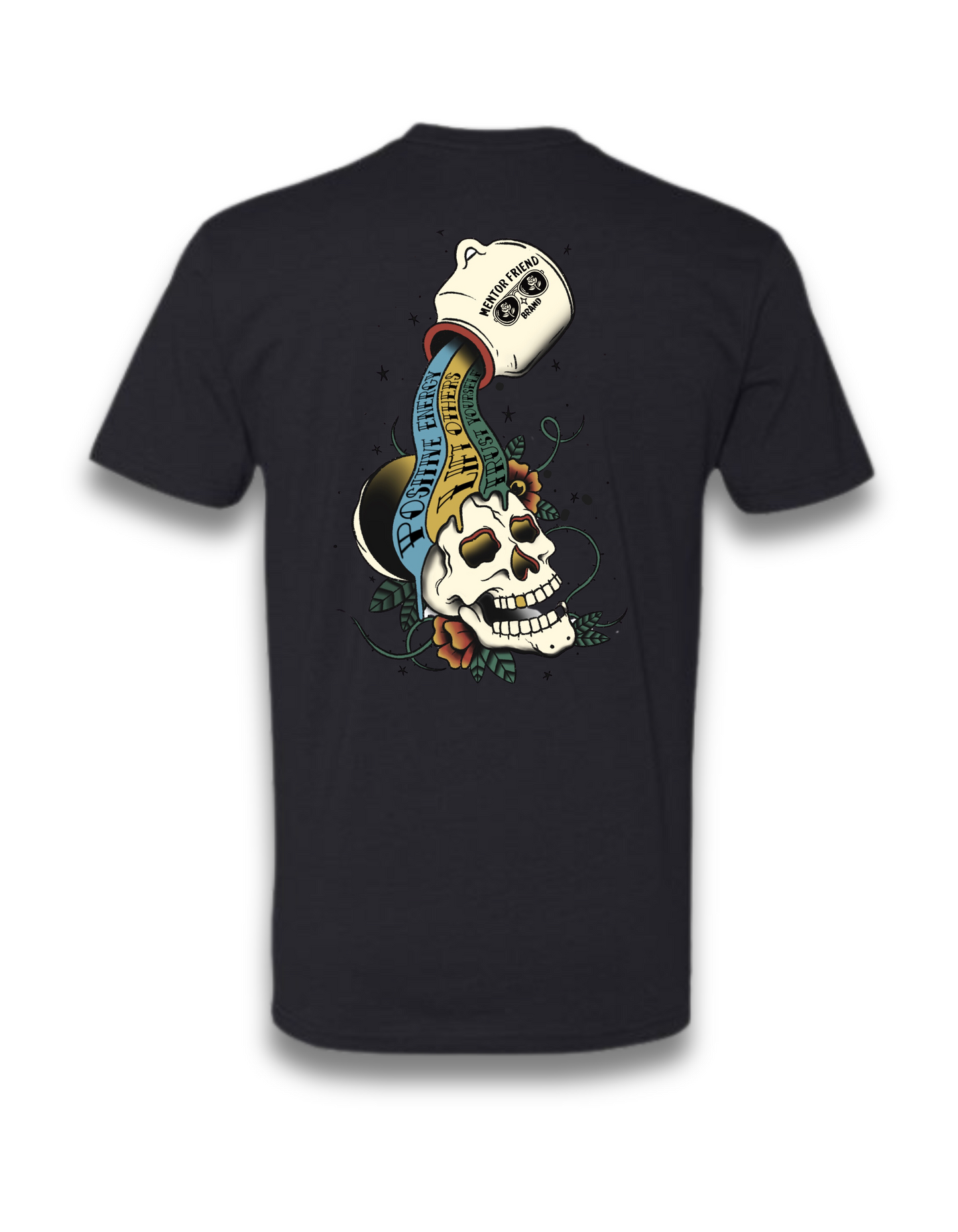 POUR OUT POSITIVE MESSAGES - (BLACK)