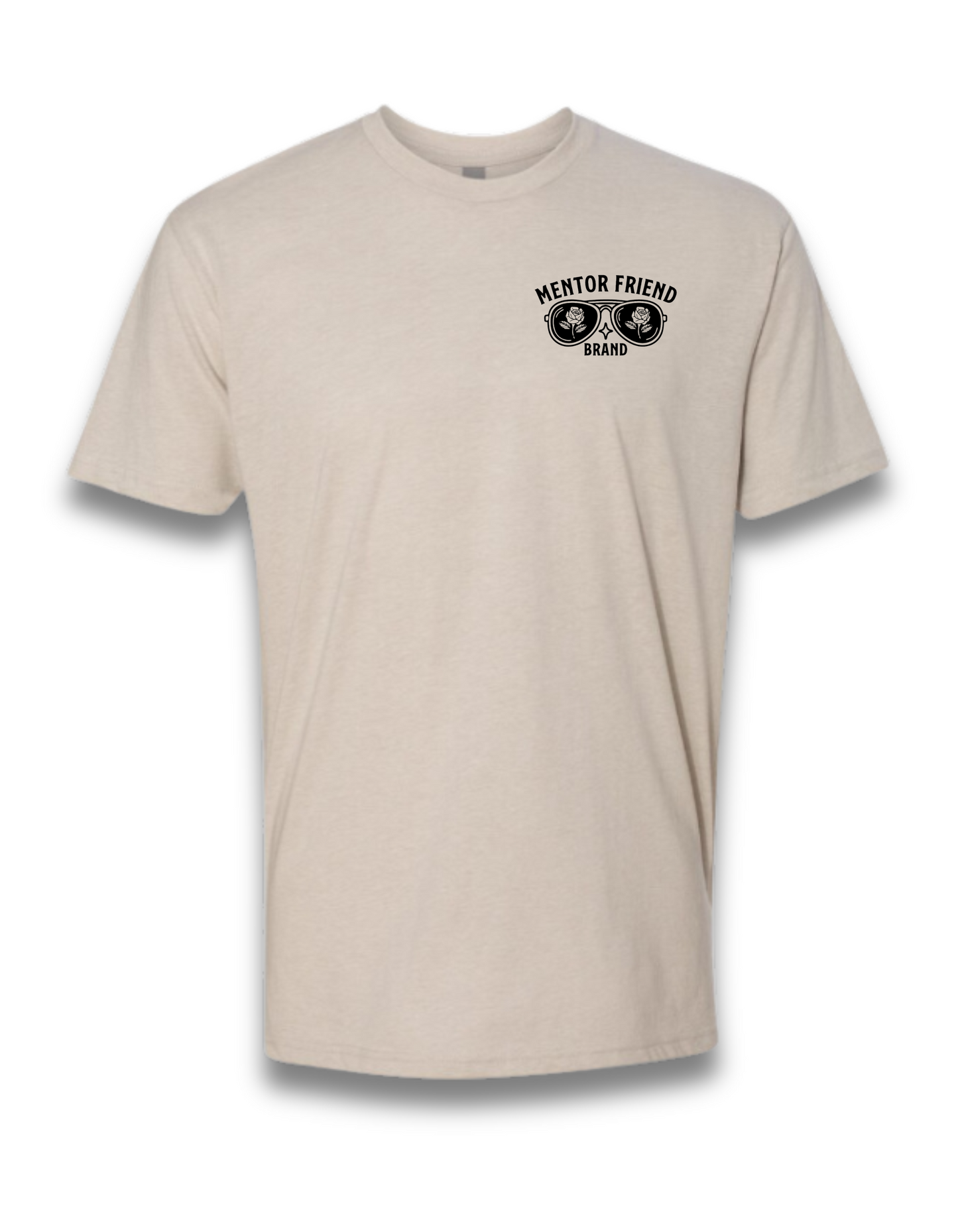 SEE THE WORLD THROUGH ROSE COLORED GLASSES - SAND