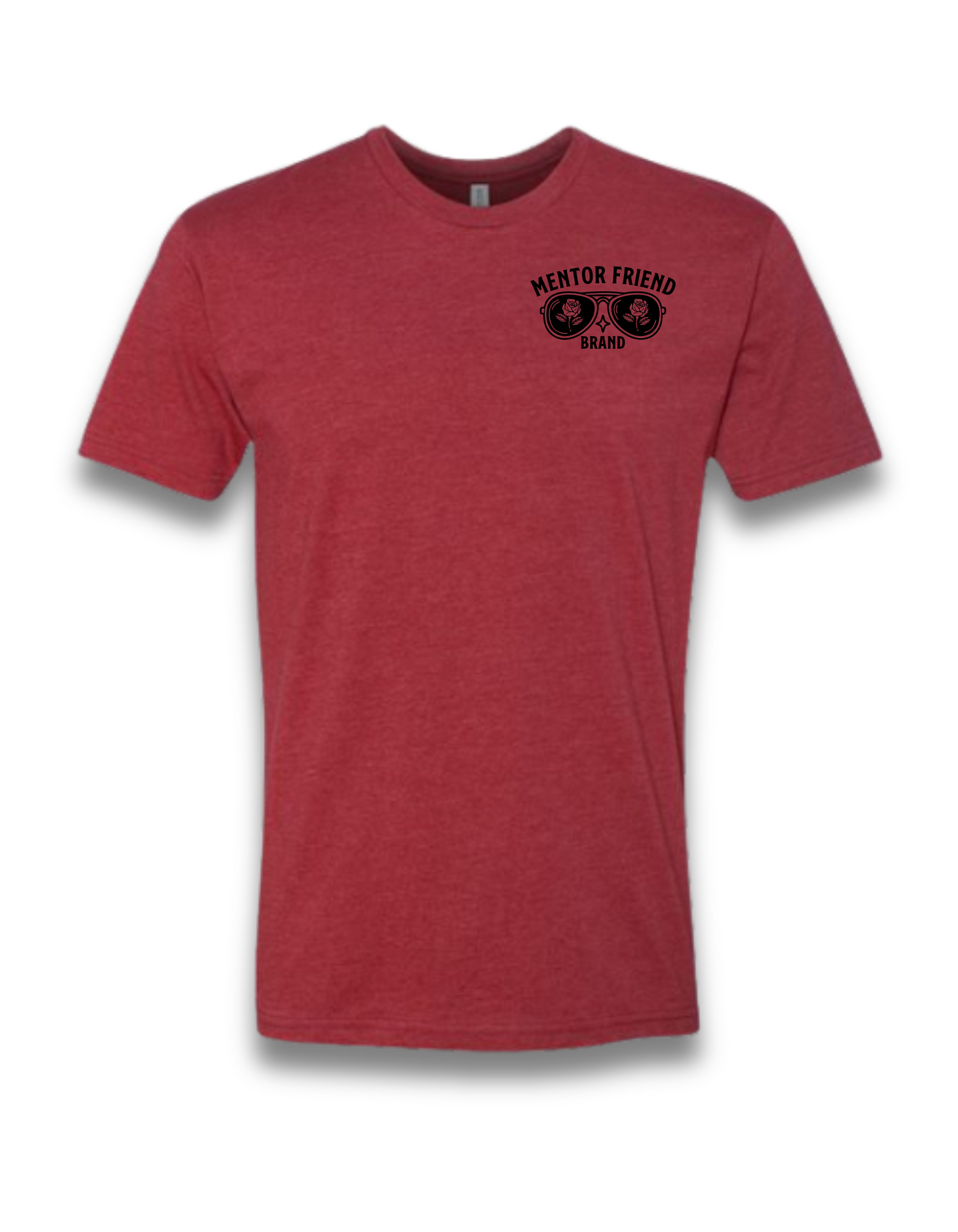 SEE THE WORLD THROUGH ROSE COLORED GLASSES - (CARDINAL RED)