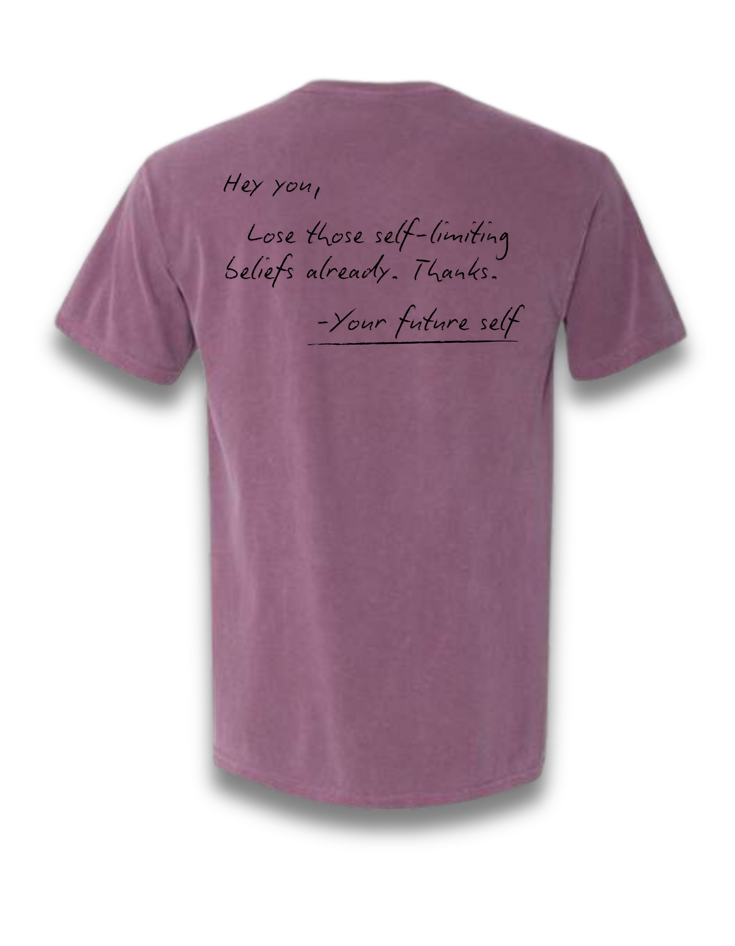 CHEERS TO YOUR FUTURE SELF - BERRY (COMFORT COLORS)